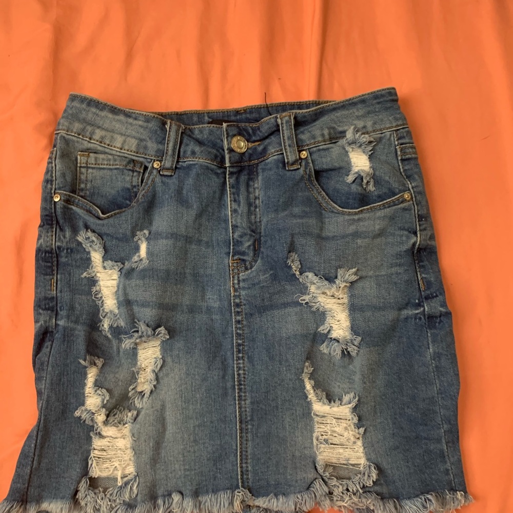 Jean Skirt
